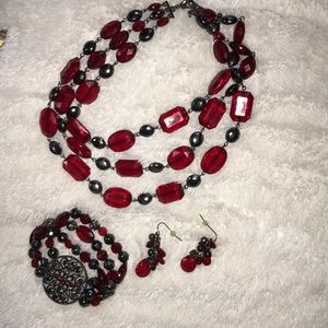 3 piece jewelry set